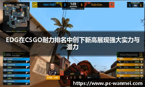 EDG在CSGO耐力排名中创下新高展现强大实力与潜力